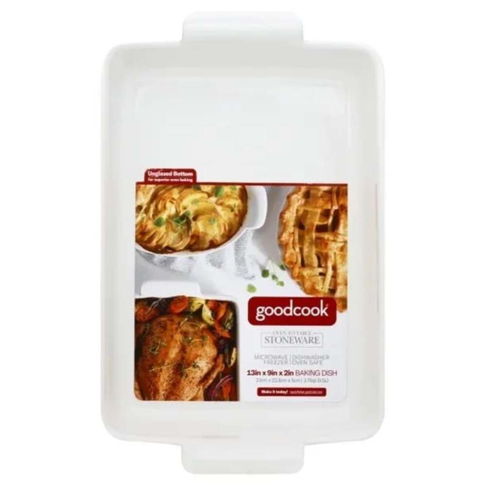 GoodCook Oven-to-Table‎ Stoneware 13in x 9in x 2in Baking Dish